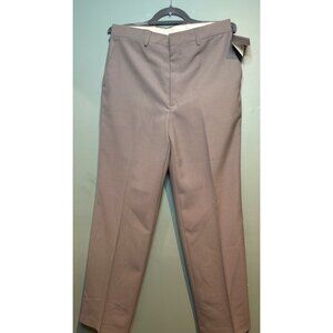 NWT Haggar Imperial Mens Pants 34x30 USA Wool Blend Old Money Preppy Y2k VTG